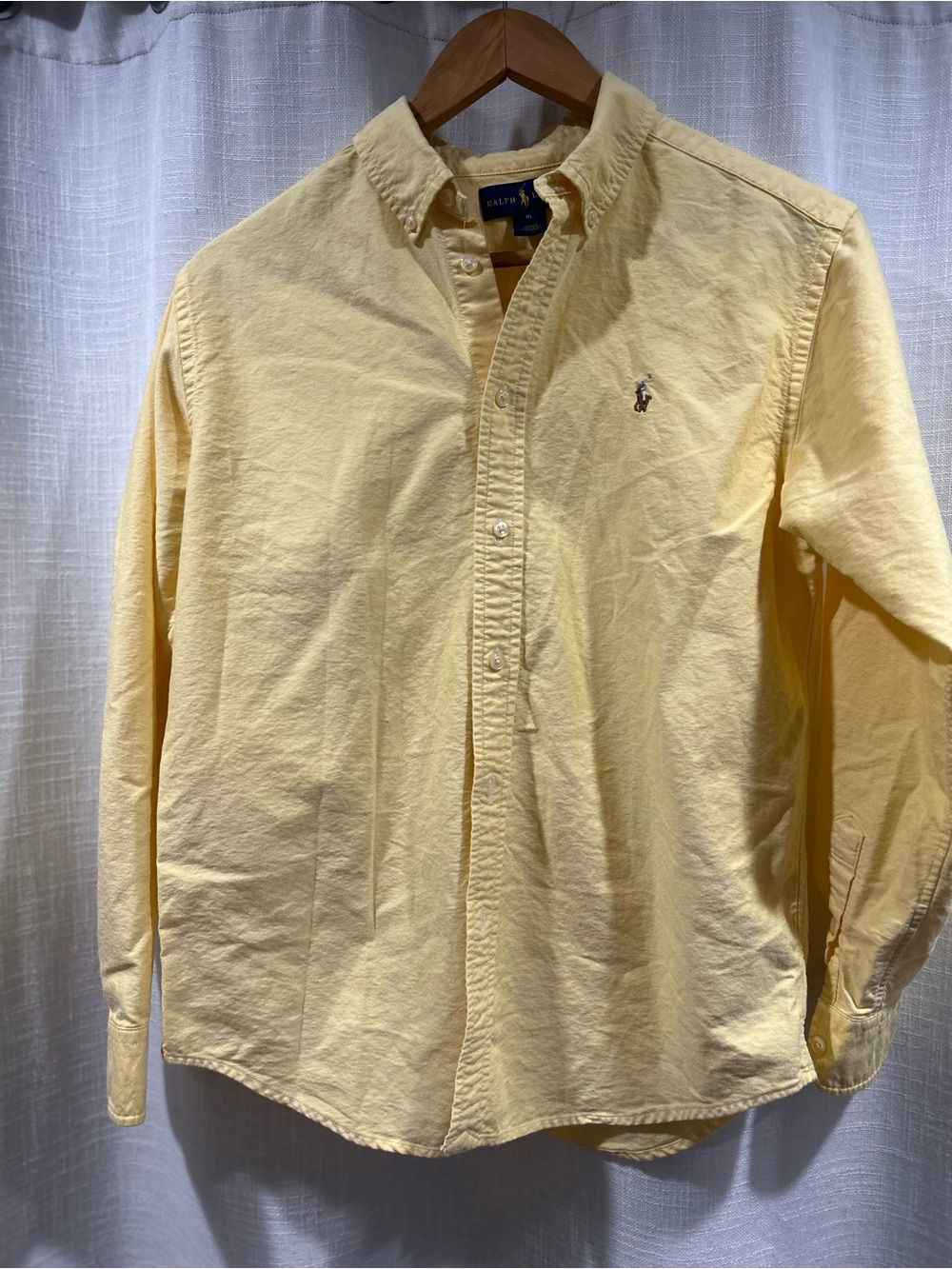 Polo by Ralph Lauren Yellow Button-Down Oxford Shirt - Boys